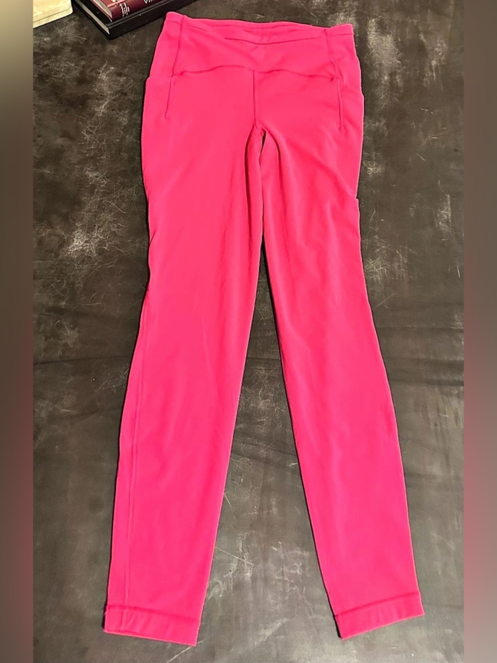lululemon Fast and Free High-Rise Tight Pink Straight Leg Pants
